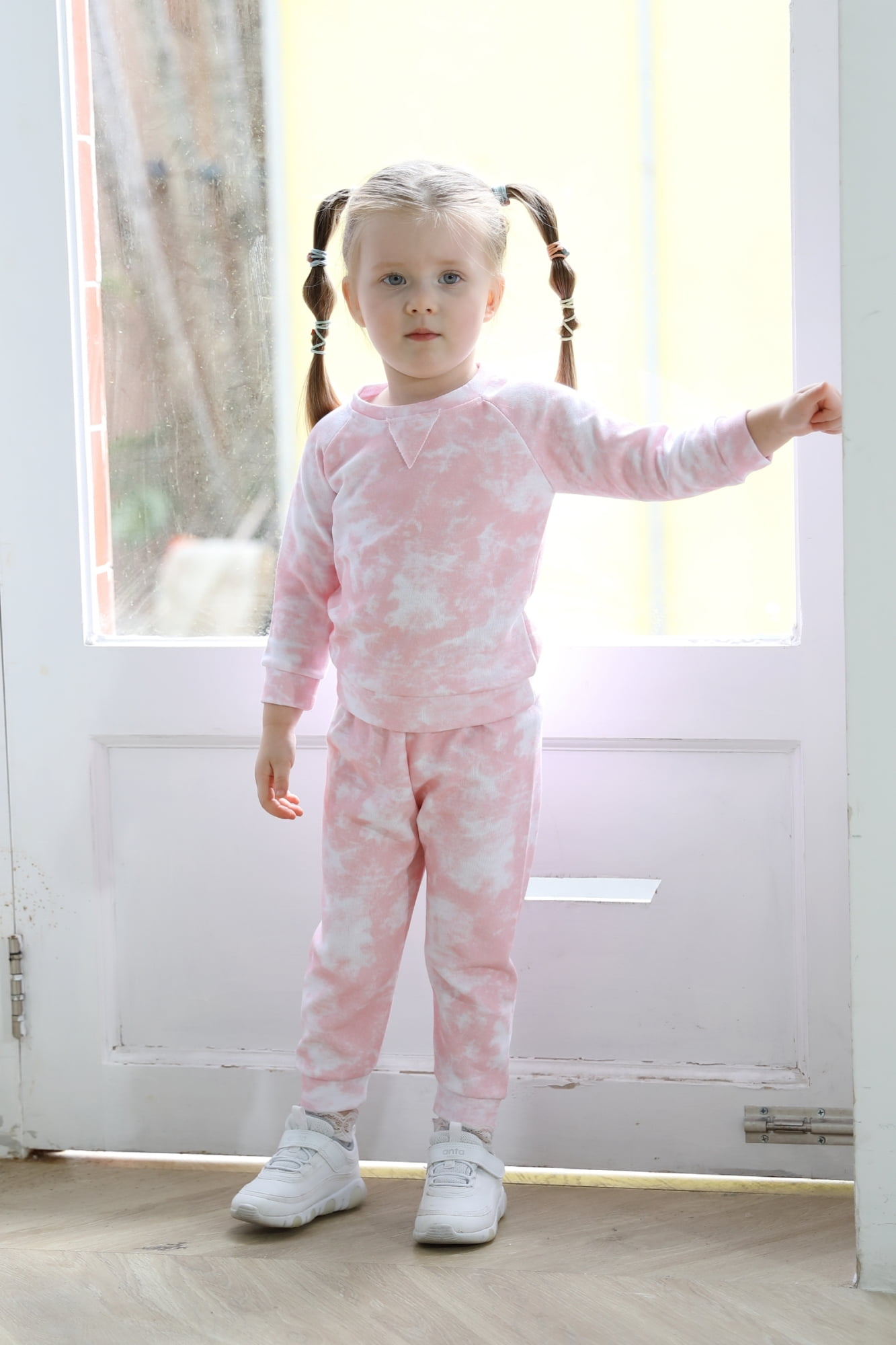 Younger Tree Toddler Baby Girl Sweatshirt Set Kid Fall Long Sleeve Tie Dye Clothes Outfits Size 12 Months 5T in Uzbekistan at UZS 458035 Rating 5