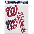 thumbnail image 1 of Washington Nationals 3 Fan Pack Decals, 1 of 1