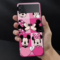 thumbnail image 1 of Disney-Fundas de Mickey y Minnie para Samsung Galaxy Z Flip 4, 3 Z, Flip4, Flip3, ZFlip4, ZFlip3, 5G, carcasa dura de PC a prueba de golpes Fivean unisex, 1 of 2