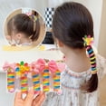 thumbnail image 1 of Banda para el cabello con dibujos animados para niños, línea telefónica, banda para el cabello, banda de goma elástica para la cabeza, banda para el cabello con cola de caballo de aspecto, 1 of 1