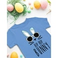 thumbnail image 5 of Easter Shirts for Kids Hip Hop Easter Bunny Funny Gift for Easter Peepin it Real Hip Hop California Blue 4T, 5 of 6