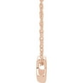 thumbnail image 2 of 14k Rose Gold 16-18 Inch Polished Star Necklace Pendant Necklace for Women - 1.5 Grams, 2 of 2