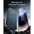 thumbnail image 2 of Protector de pantalla ESR 3 pack 9H+ Glass para iPhone 14 Pro Max, 2 of 9