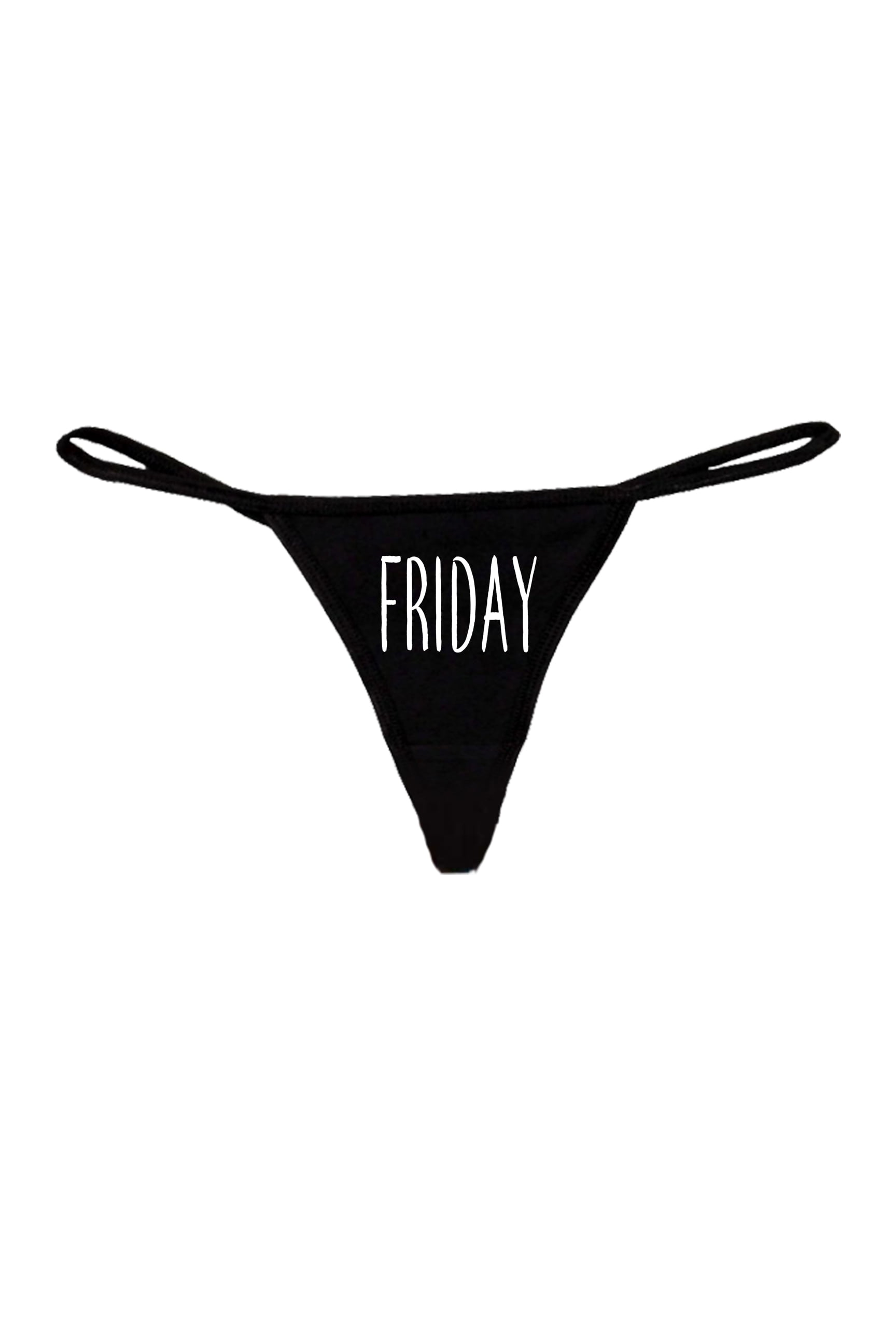 Shore Trendz Women's Sexy Thong Day of Week Friday Shore Trendz Women's Sexy Thong Day of Week Friday
