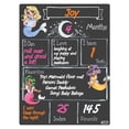 thumbnail image 3 of Cohas Mermaid Theme Baby Milestone Chalkboard, 12 by 16 inches, No Marker, 3 of 8