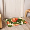 thumbnail image 6 of Peach Polyester Non-Slip Machine Washable Bath Rugs Door Rugs Floor Mat, 6 of 6