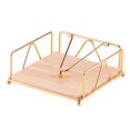 thumbnail image 1 of Napkin Serviette Holder Creative Desktop Ornament for Restaurant gold, 1 of 8