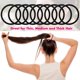 thumbnail image 5 of 120 piezas de gomas para el pelo negras para cabello grueso y rizado, bandas elásticas para el pelo para mujeres o hombres, 4 mm, 5 of 5