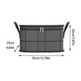 thumbnail image 3 of Extra Large Blanket Storage Bags with Reinforced Handles and Breathable Fabric, Foldable Clothes Storage Containers for King Comforters, Bedding Sets, Sheets, and Seasonal Clothing Organization, 3 of 4