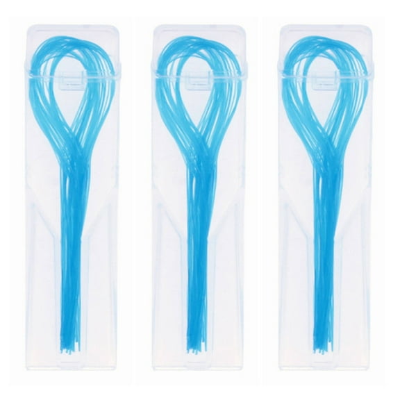 ACDANC 150 Pcs Floss Threaders,Easy to Carry Threader Floss,High Comfort Dental Floss Threaders