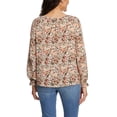 thumbnail image 2 of Jessica Simpson Women's Split Neck Print Blouse, Sizes S-XXL, 2 of 3