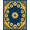 Blue, Pattern 2, variant on ODIKA 6'x9' Machine Washable Non-Slip Area Rug, Vibrant Sunflower Bloom Decorative With Artistic Petal Display High Traffic Rug, Yellow, 511422