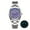 AD2521 Purple Dial, variant on Men's Watch with Japanese Quartz Movement, 100m Waterproof Analog Dive Watch for Men, 316L Stainless Steel & Sapphire Crystal, BGW9 Luminous, AD2521 Blue