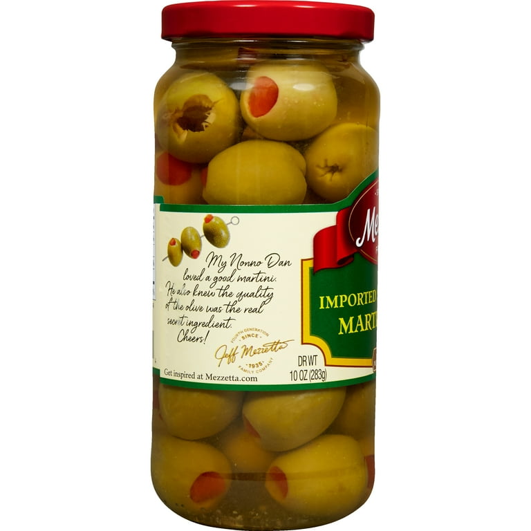 Mezzetta Mediterranean Marinated Imported Spanish Queen Martini