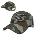 thumbnail image 2 of Relaxed Ripstop Cap, USA Flag, Woodland, 2 of 3