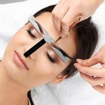 Niceauty eyebrow guide template Eyebrow Stencil Ruler Multi 1Pack