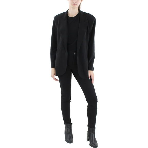 Norma Kamali Womens Suit Separate Office Open-Front Blazer