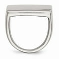 thumbnail image 3 of Stainless Steel Polished Square Ring, 3 of 8
