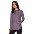 thumbnail image 1 of RBX Actice Women's Ultra Soft Lightweight Hoodie Tunic With Pockets, 1 of 5