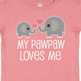 thumbnail image 4 of Inktastic My Pawpaw Loves Me Boys or Girls Baby T-Shirt, 4 of 5