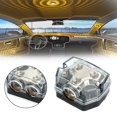 thumbnail image 3 of Distribution Block 1x0 In 2x4 GA Out Block Splitter Fusebox for Car Audio Marine, 3 of 8
