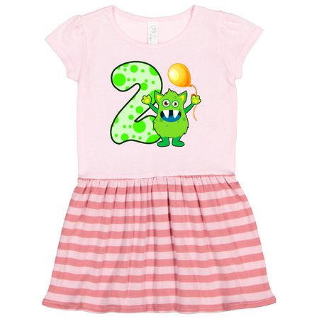 

Inktastic 2nd Birthday Monster Gift Toddler Girl Dress