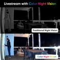 thumbnail image 4 of Wyze Cam OG Seguridad Int. y Ext., 1080p, Wi-Fi, Visión Nocturna Color, Foco Integrado, Detección Movimiento, Audio Bidireccional, MicroSD 32 GB, Blanco., 4 of 7