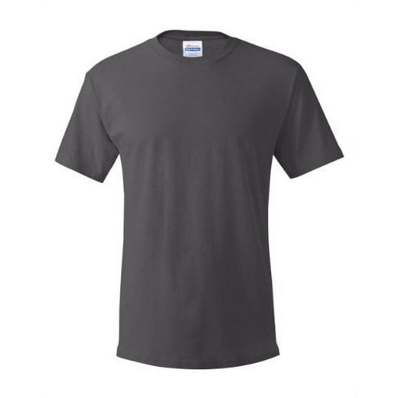 Hanes Comfortsoft Short Sleeve T - SMOKE GRAY - Large (Pack of 5) 5 Smoke Gray