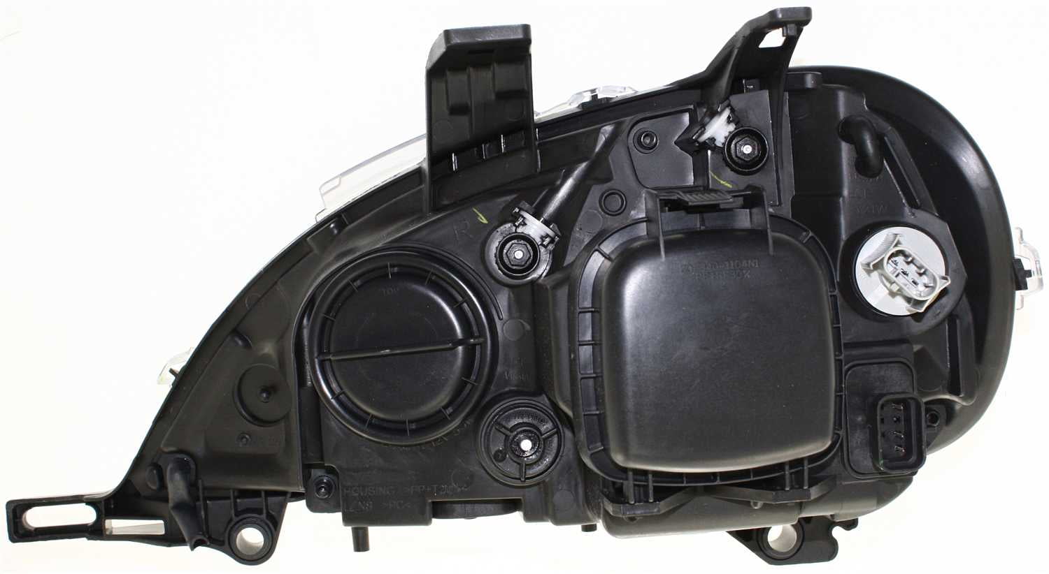Headlight Compatible With 2002-2005 Mercedes Benz ML500 2003-2005 ML350 Right Passenger Halogen With bulb(s)