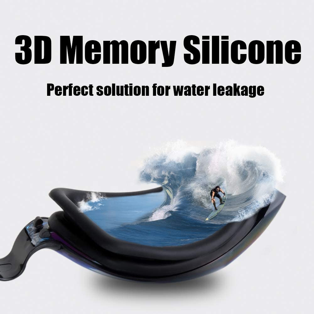 GPED Swim Goggles 2-Pack with Anti-Fog & UV photo 5