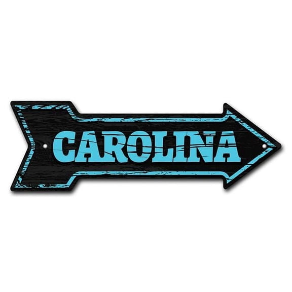 SignMission P-ARROW12-999923 12 x 36 in. Wide Carolina Arrow Sign