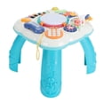 thumbnail image 1 of Table d'Activités Musicale, Table d'Activités Éducative Multifonctionnelle à Piles pour Bébé Développe les Habiletés Motrices Réglable pour Tout-Petit, 1 of 7
