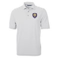 thumbnail image 2 of Men's-Cutter & Buck  Gray Orlando City SC Big & Tall Virtue Eco Pique Stripe Recycled Polo, 2 of 3
