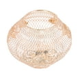 thumbnail image 4 of 1 Pce Abat-Jour en Fer en Forme de Lanterne Couverture de Lustre Doré, 4 of 8