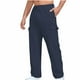 thumbnail image 2 of Pantalones largos para hombre, moda informal, color liso, con bolsillos, lazo, cordón, rectos, tubo, blusa y pantalón de poliéster., 2 of 3