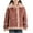 Brown, variant on BFHHYA Kids Shearling Faux Suede Jacket Boys Girls Notched Lapel Warm Sherpa-Lined Parka Jacket Zip-up Biker Coat for School Commutes & Playdates
