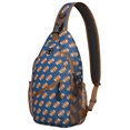 thumbnail image 1 of Cosmos Themed Shoulder Backpack - Lightweight Sling Bag for Outdoor Enthusiasts - Spacious & Travel-Ready, 1 of 6