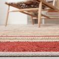 thumbnail image 4 of SAFAVIEH Striped Kilim Christiana Striped Area Rug, Rust/Red, 3' x 5', 4 of 8