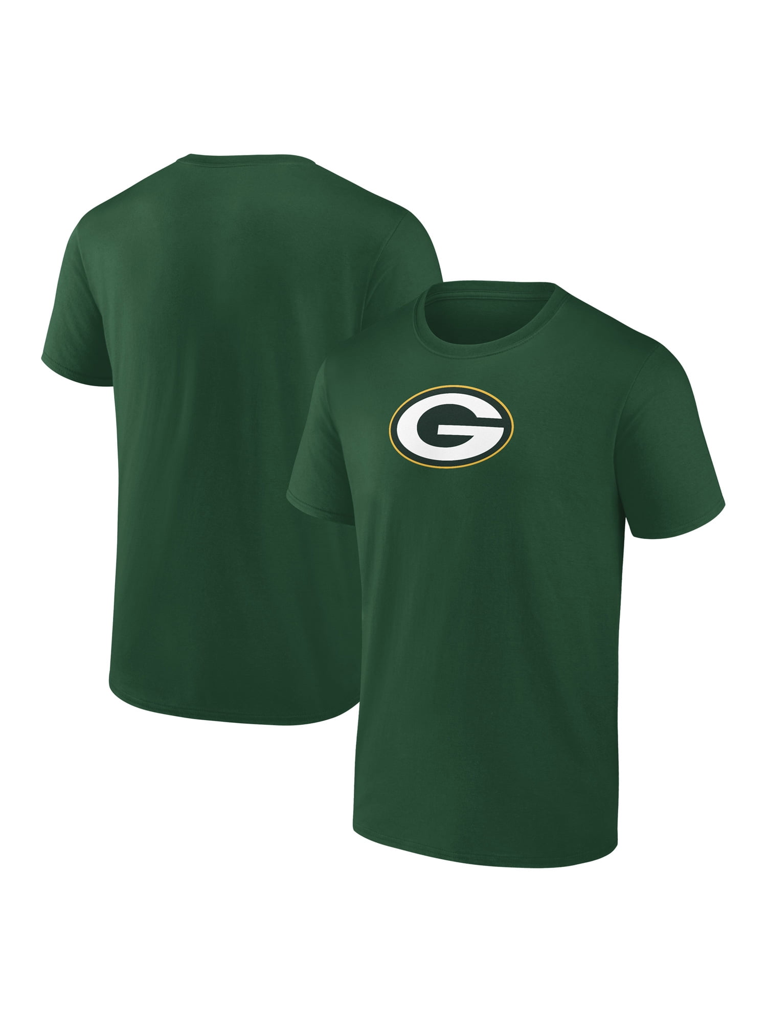 NFL Green Bay Packers Men's Cotton Green Short Sleeve T-Shirt