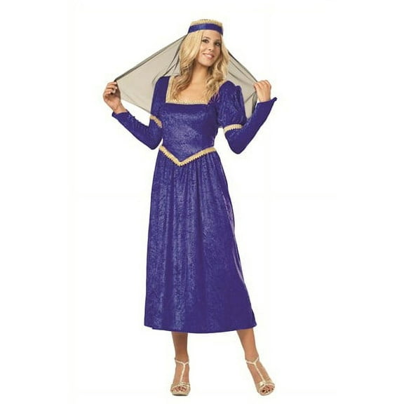 RG Costumes 81386-BL Renaissance Princess Costume - Blue - Size Adult Standard