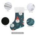 thumbnail image 3 of Snowman Christmas Large Size Christmas Stockings Xmas Stocking Holiday Party Decorations, 3 of 8