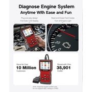MOTOPOWER Car OBD2 Code Reader OBD2 Scanner Engine Fault Code Reader Diagnostic Scan Tool