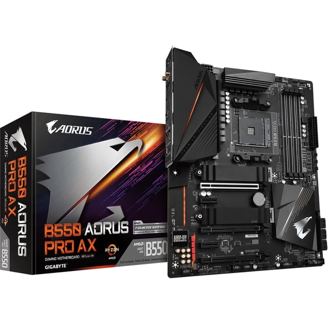 Tarjeta Madre AORUS B550 Aorus Pro AX AMD AM4 DDR4 ATX AORUS B550 AORUS PRO AX