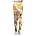 thumbnail image 4 of WILLBEST Pantalones de Yoga Con Estampado Floral de Pascua Para Mujer, Leggings Elásticos y Cómodos Para Hacer Ejercicio y Hacer Ejercicio de Forma Informal. Mediana, 4 of 4