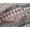 thumbnail image 4 of oneOone Silk Tabby Black Fabric Geometric Tribal Sewing Craft Projects Fabric Prints By Yard 42 Inch Wide, 4 of 4