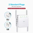 thumbnail image 4 of Repetidor WiFi inalámbrico 2,4 G 5 Ghz Amplificador WiFi Amplificador WiFi 1200 M Señal WiFi Punto de acceso extensor de largo alcance, 4 of 5