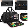 thumbnail image 4 of Bolsa de peluquería Barber Case BAFASO de gran capacidad, color negro, 4 of 7