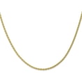 thumbnail image 2 of Solid 14k Yellow Gold 2mm Parisian Wheat with Lobster Lock Chain - 26", 2 of 8