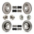 thumbnail image 1 of Transit Auto Front Rear Hub Bearings Assembly Disc Brake Rotors and Semi-Metallic Pads Kit (10Pc) for Car Dodge Chrysler 300 Charger Challenger - Left Right Side (Driver Passenger) KBB-109637, 1 of 11
