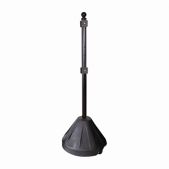Zing Sign Base,Portable,Base 18" W 7587BK